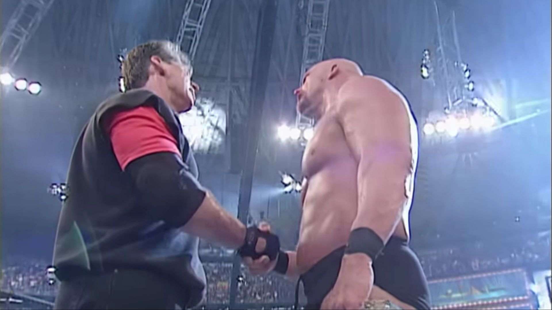 Mr. McMahon and Stone Cold Steve Austin (Photo source: wwe.com)