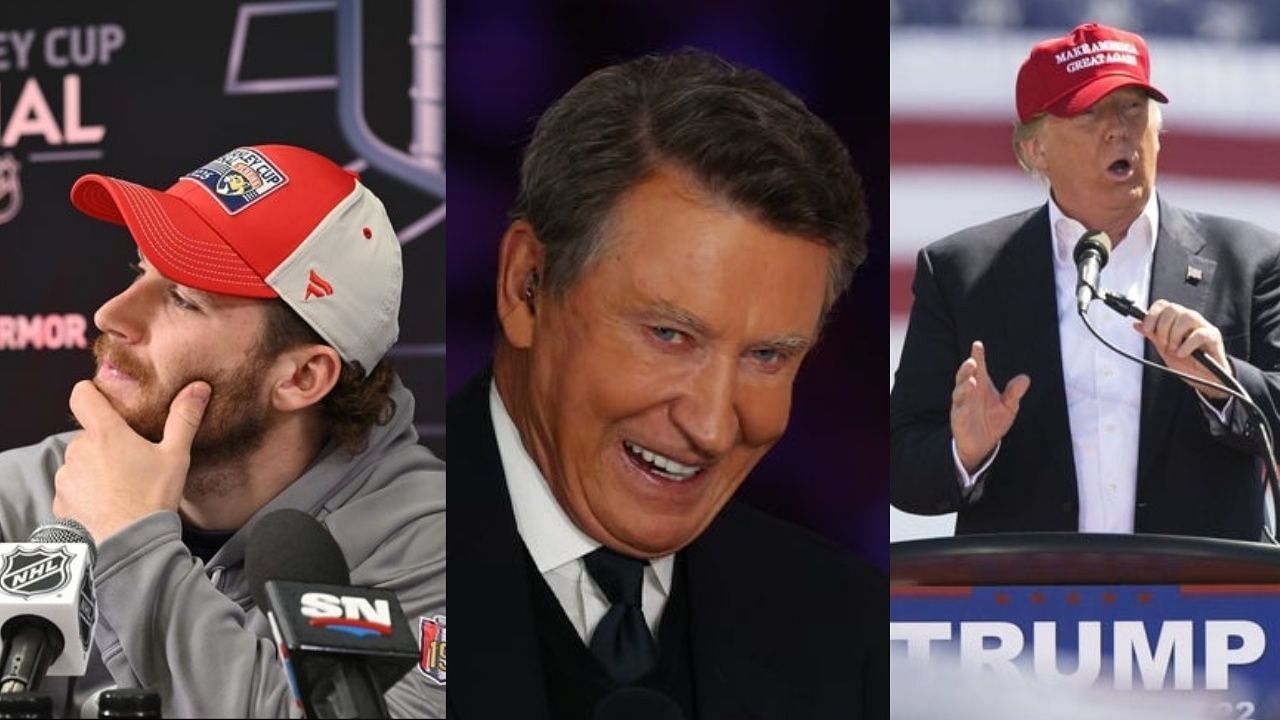 Wayne Gretzky, Matthew Tkachuk to join Donald Trump