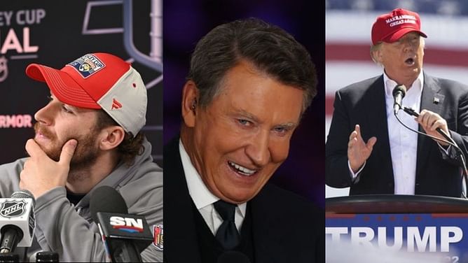 Wayne Gretzky, Matthew Tkachuk named to Donald Trump's new initiative alongside Triple H, NFL commissioner, and other sports pros