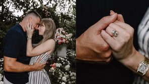 Travis Kelce proposes to Taylor Swift with a massive diamond-engraved ring 13 days after pop star's record-smashing debut on New Heights podcast