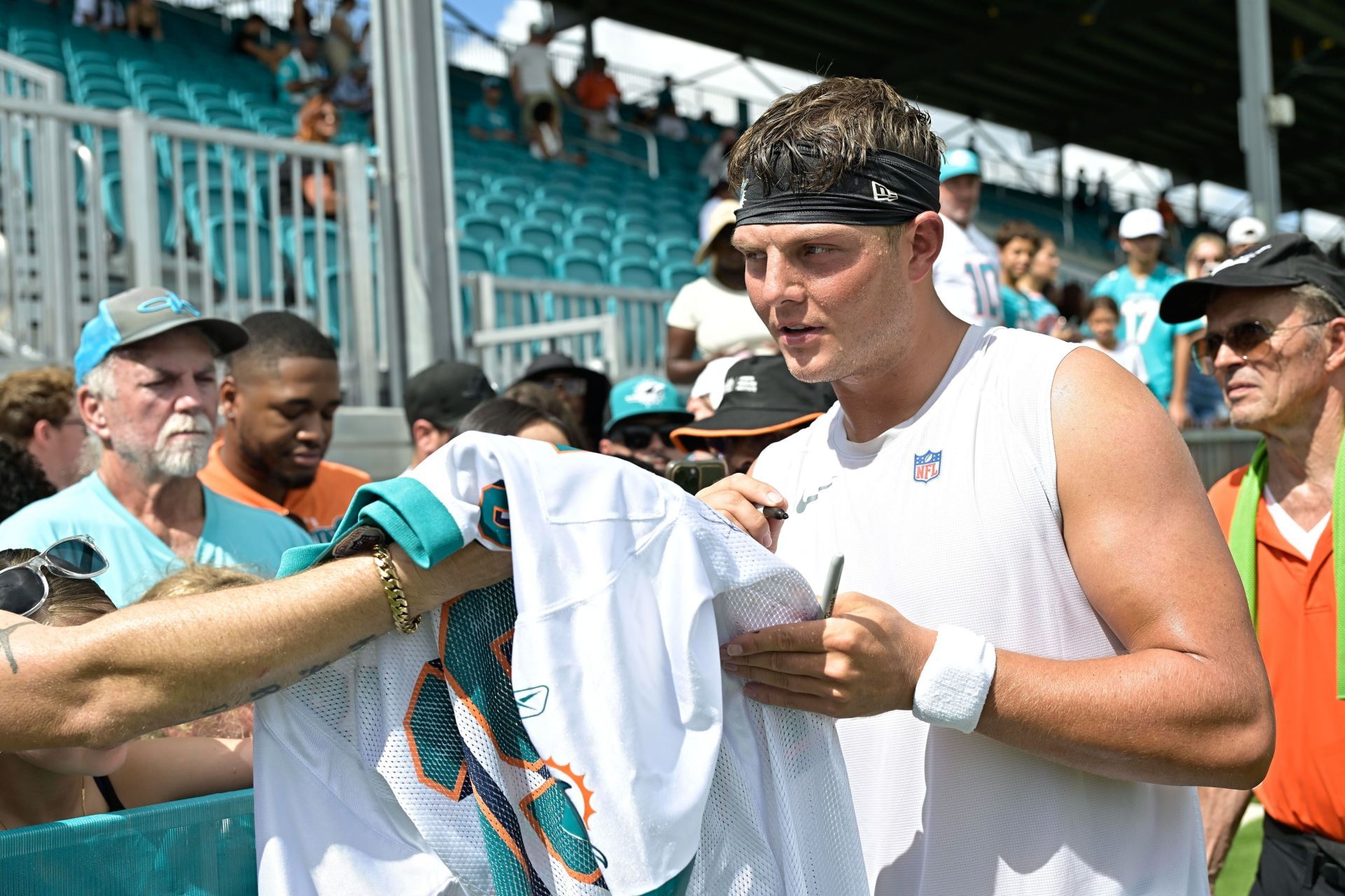 NFL: AUG 03 Miami Dolphins Training Camp - Source: Getty