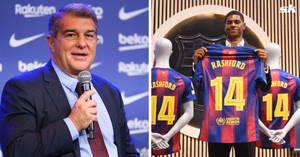 “If we can’t, we have time” - Joan Laporta drops update on Barcelona registering new signings including Marcus Rashford for LaLiga season