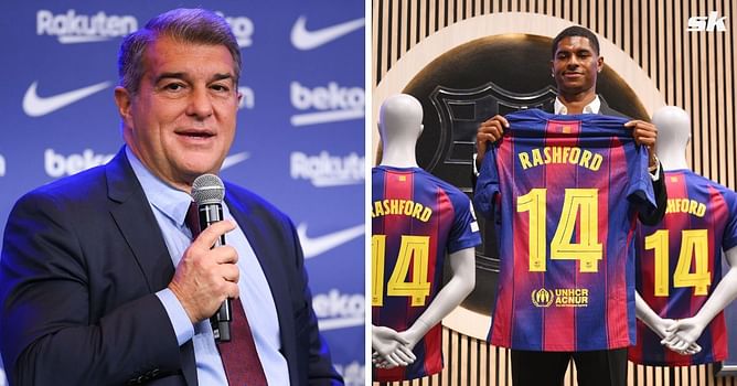 “If we can’t, we have time” - Joan Laporta drops update on Barcelona registering new signings including Marcus Rashford for LaLiga season