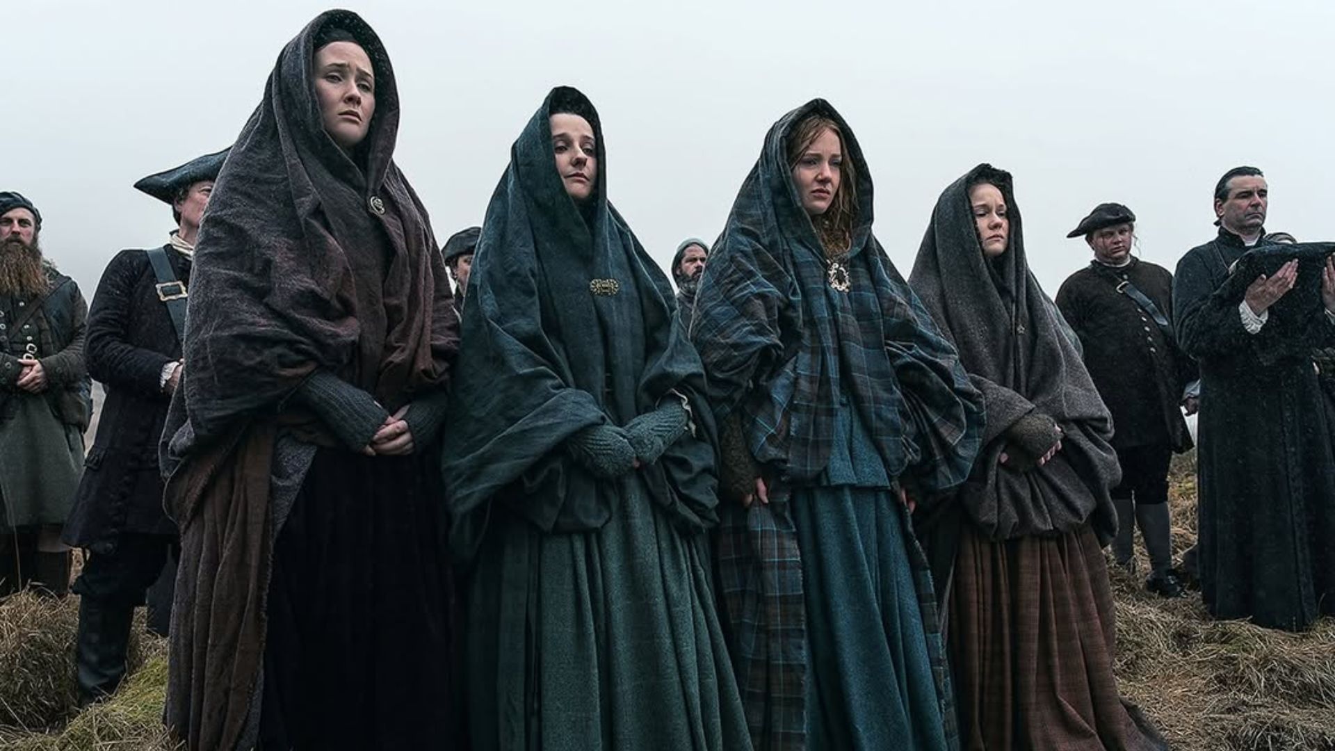 The cast of Outlander: Blood of My Blood season 1 (Image via Instagram/@outlander_starz)