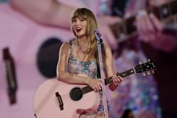 Did Taylor Swift comment with question marks underneath her official fan page, teasing her new era? Viral post debunked