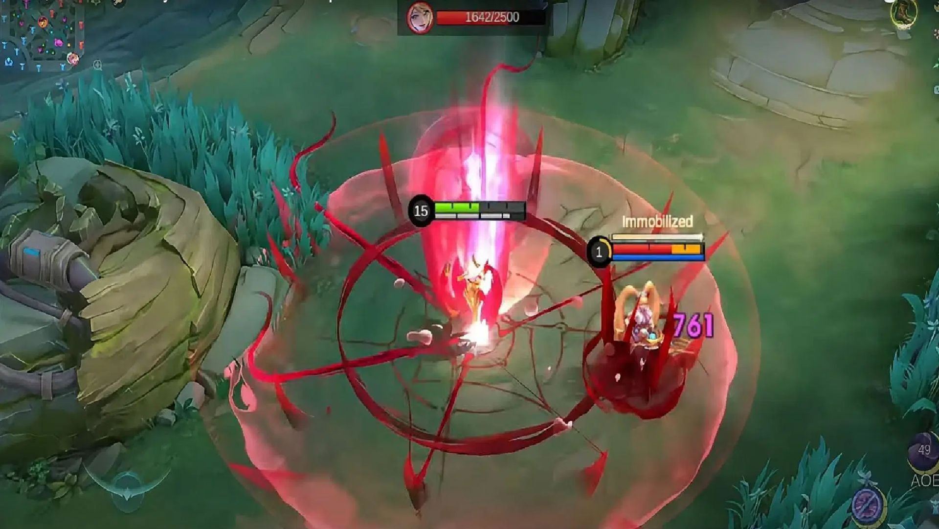 The new ultimate skill of Alice in MLBB (Image via Moonton games)