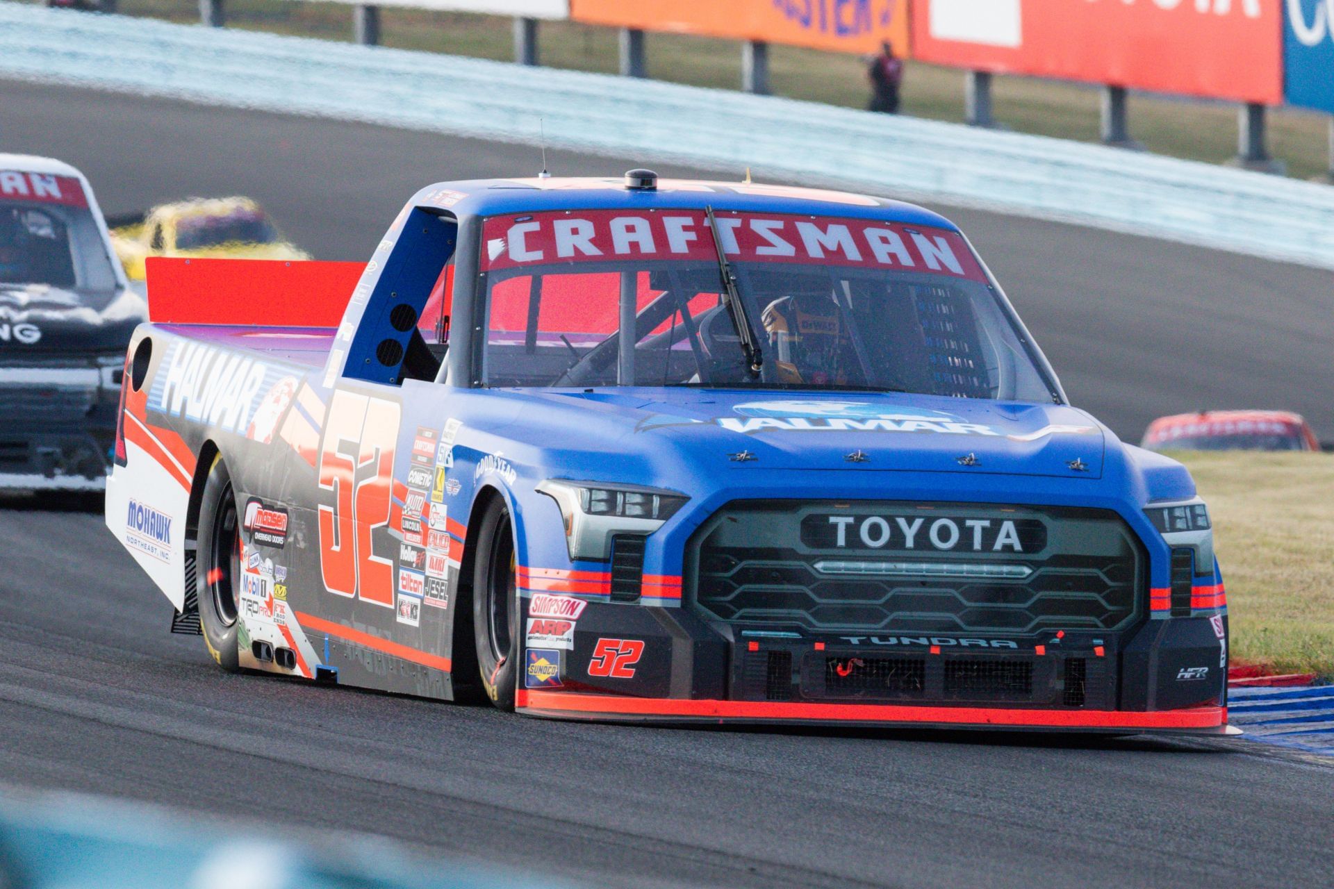 Christopher Bell driving the #52 Toyota Tundra at Watkins Glen International - Source: Getty