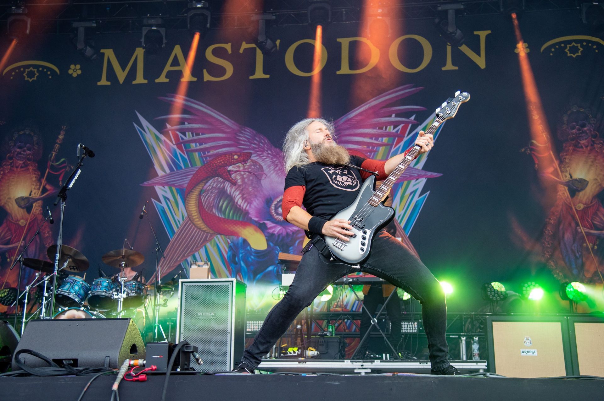 Mastodon at the Download Festival (Image via Joseph Okpako/WireImage)