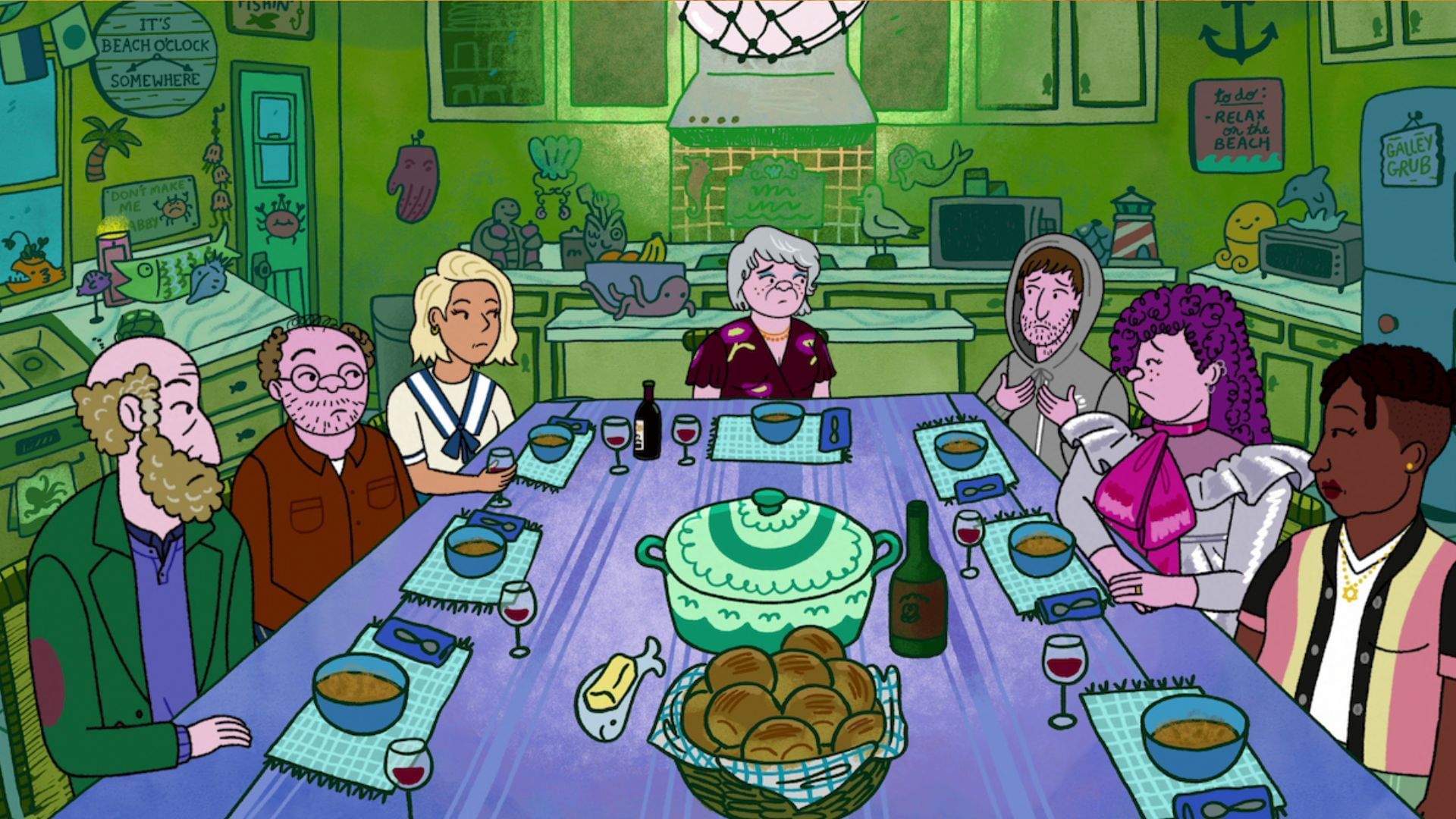A still from the upcoming Long Story Short 