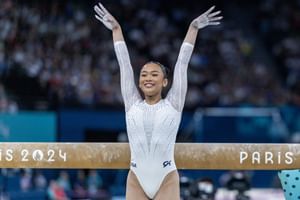 Amid retirement rumors, Suni Lee relates to fans’ emotions over Paris 2024 uneven bars performance