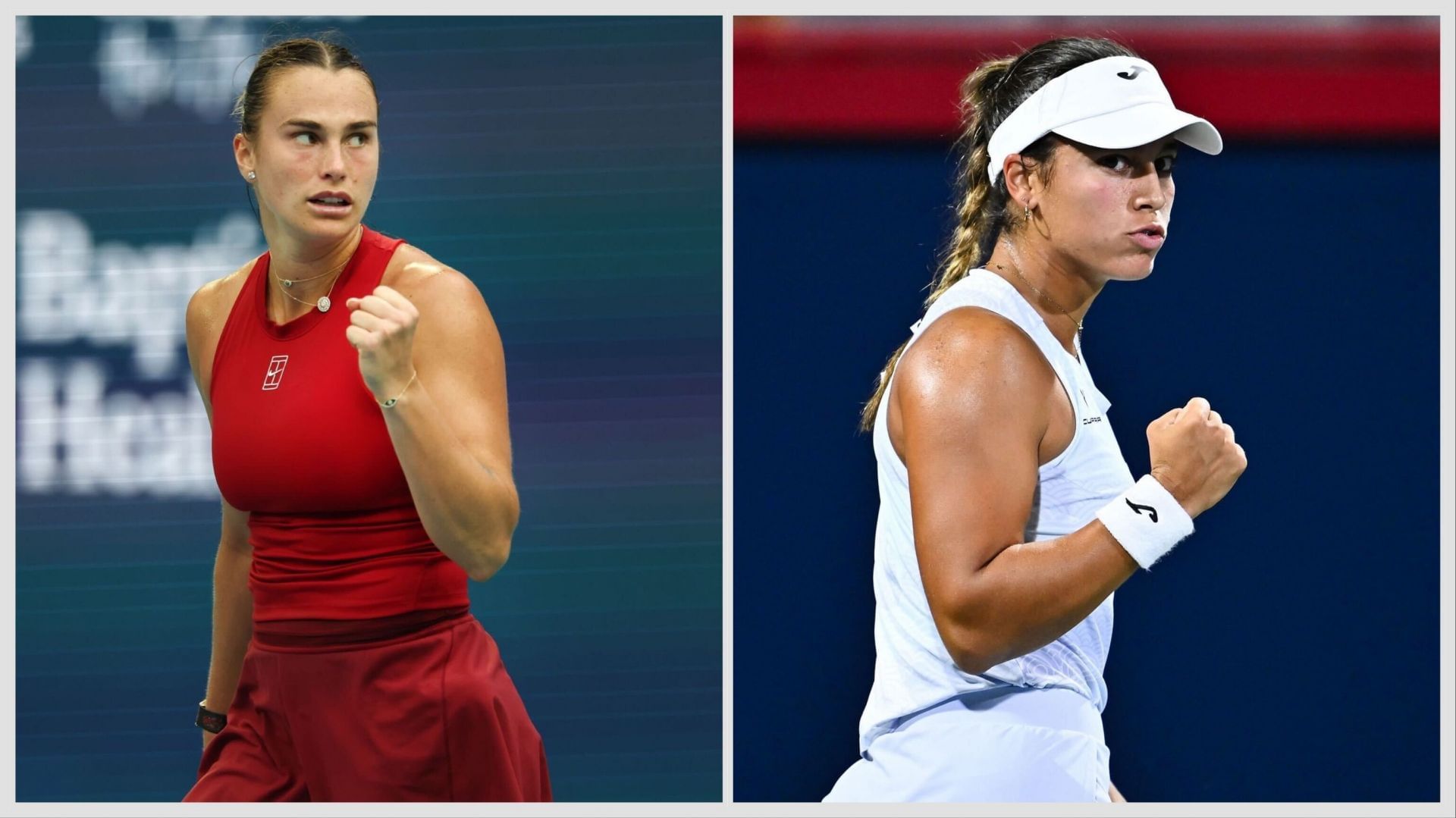 Aryna Sabalenka vs Jessica Bouzas Maneiro - Image Source - Getty