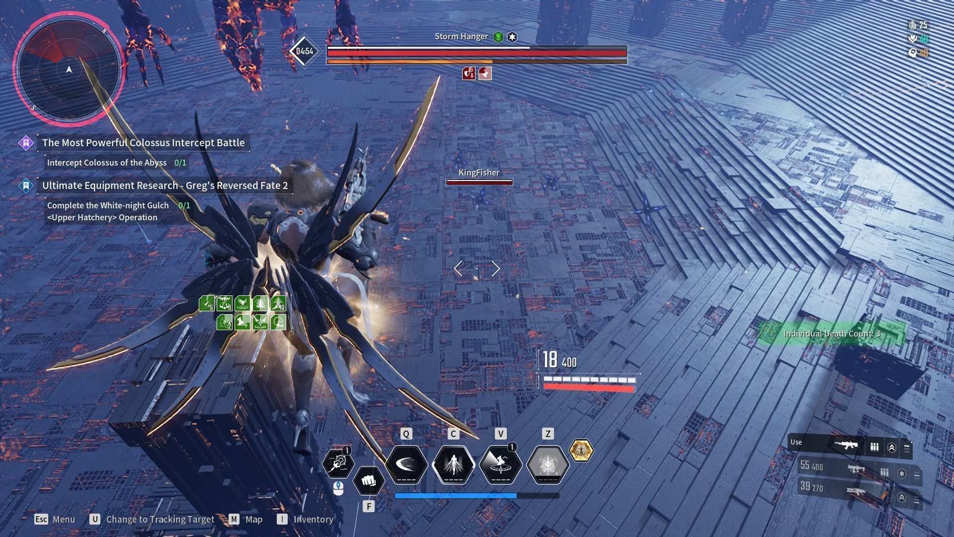 Storm Hanger can spawn minions (Image via Nexon)