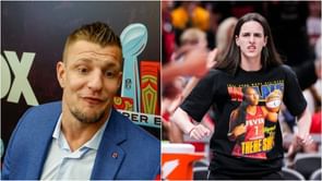 Rob Gronkowski pays 5-word tribute to Caitlin Clark as Fever's superstar recovers from groin injury