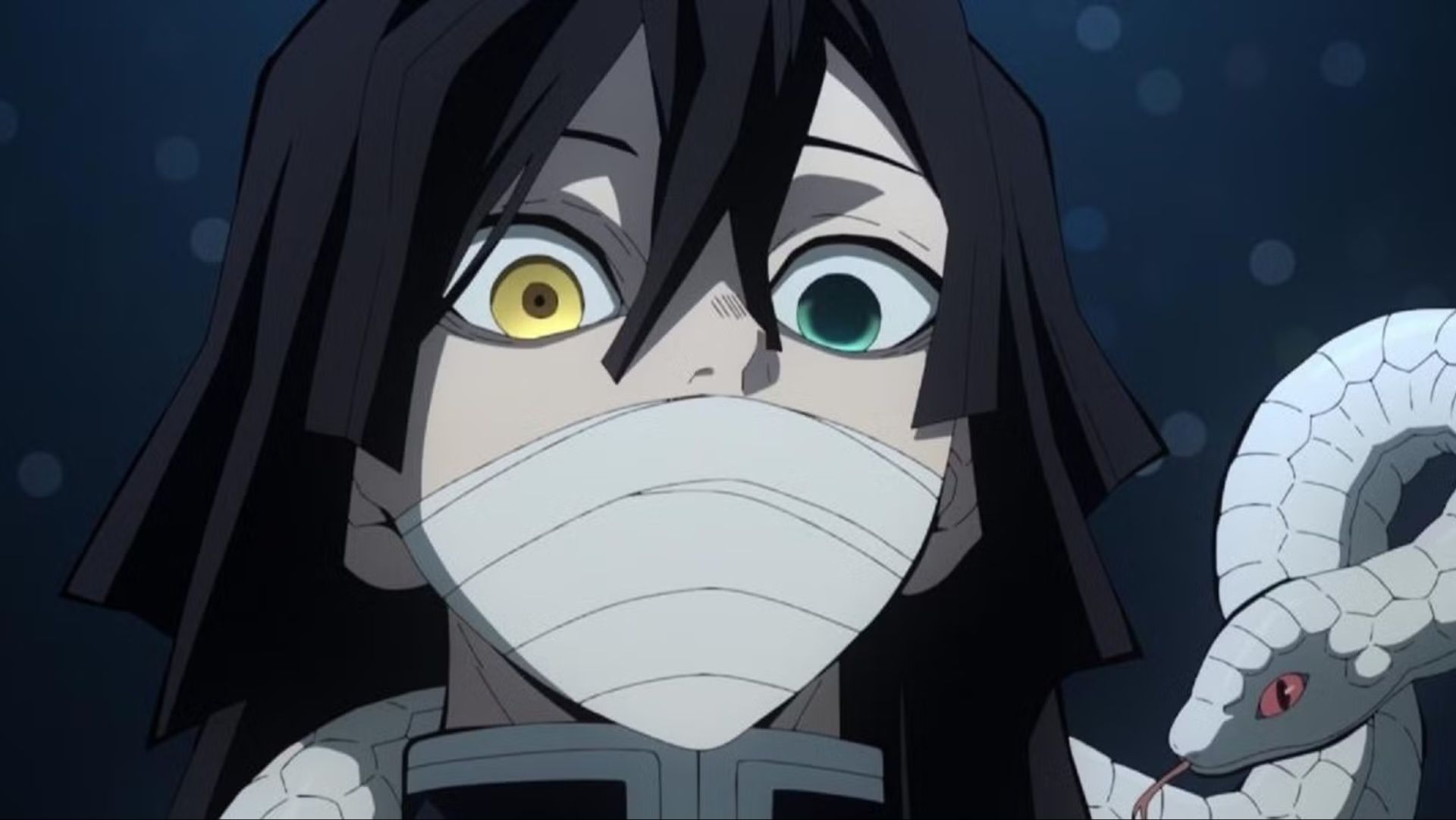 Obanai Iguro (Image via Ufotable)