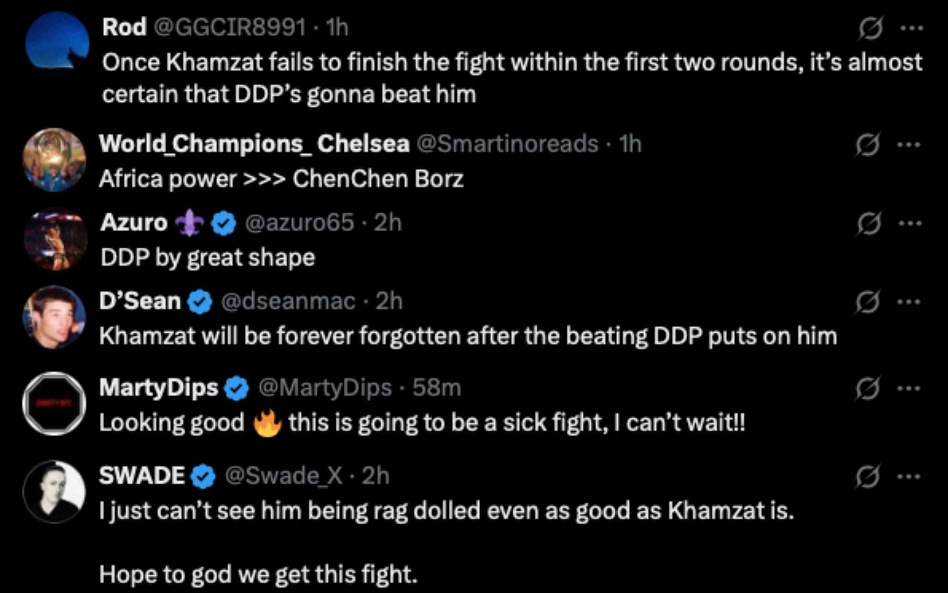Screenshots from @ChampRDS on X