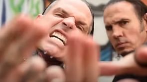 [Photo] The Hardy Boyz spotted with AEW star during WWE SummerSlam weekend