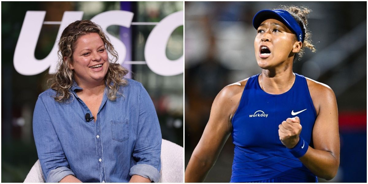 Kim Clijsters and Naomi Osaka