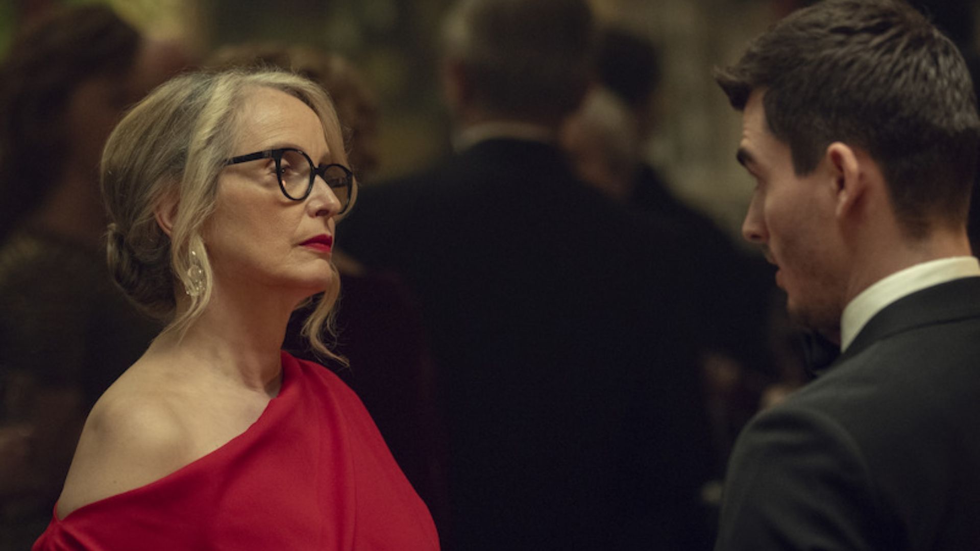 Julie Delphy seen as Vivienne Toussaint in Hostage season 1 (Image via Tudum by Netflix)