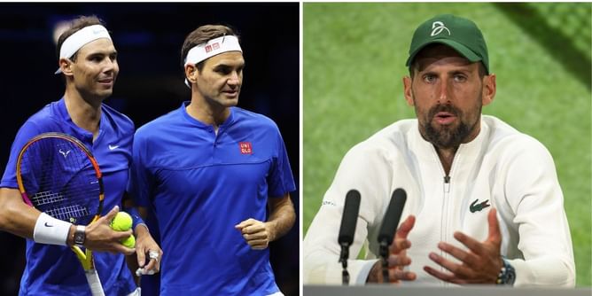 "A part of me left with Roger Federer, Rafael Nadal" - Novak Djokovic gets emotional about how his life has been after arch-rivals' retirement