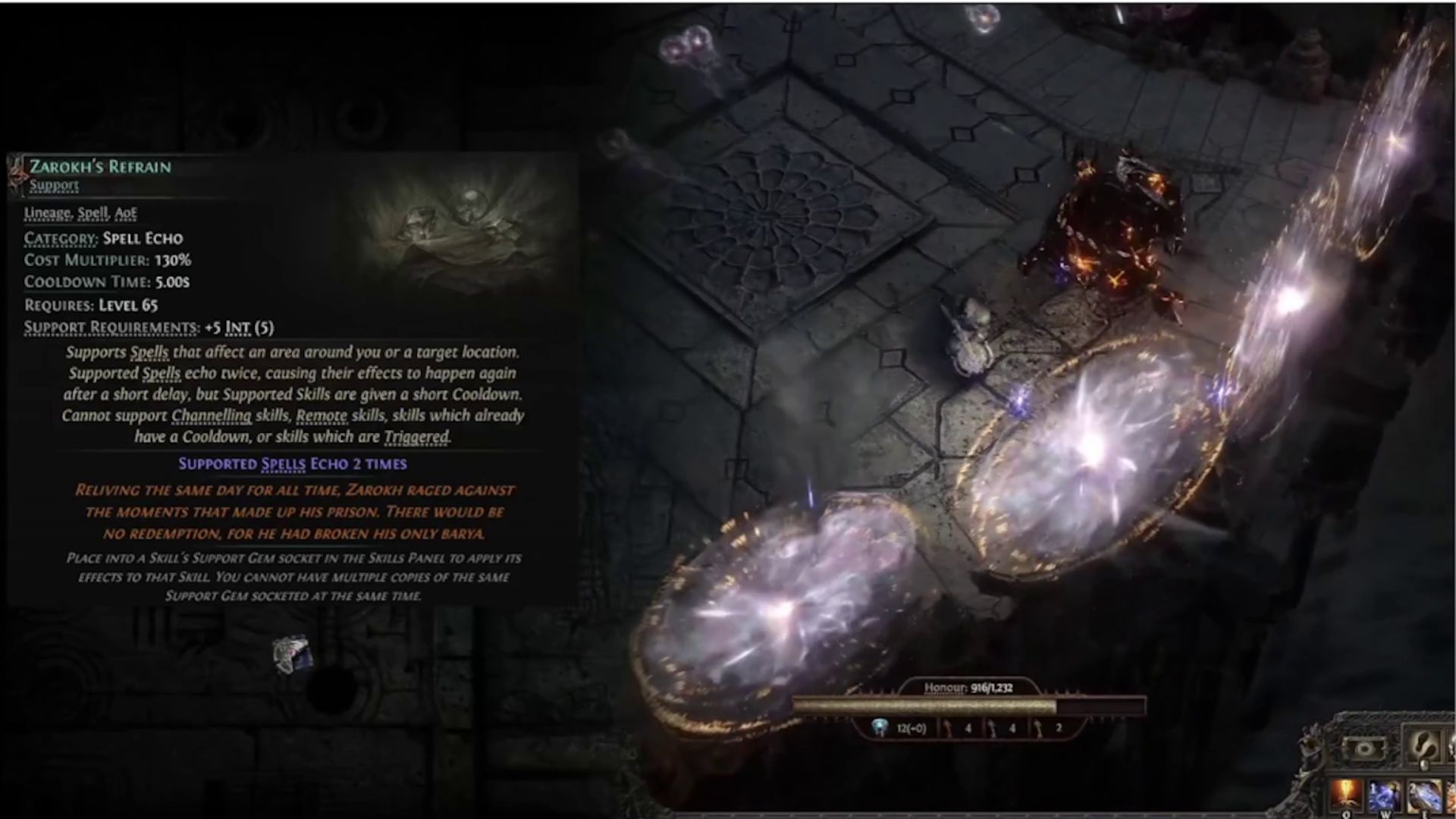 Lineage Support Gems in Path of Exile 2 patch 0.3 (Image via Grinding Gear Games)