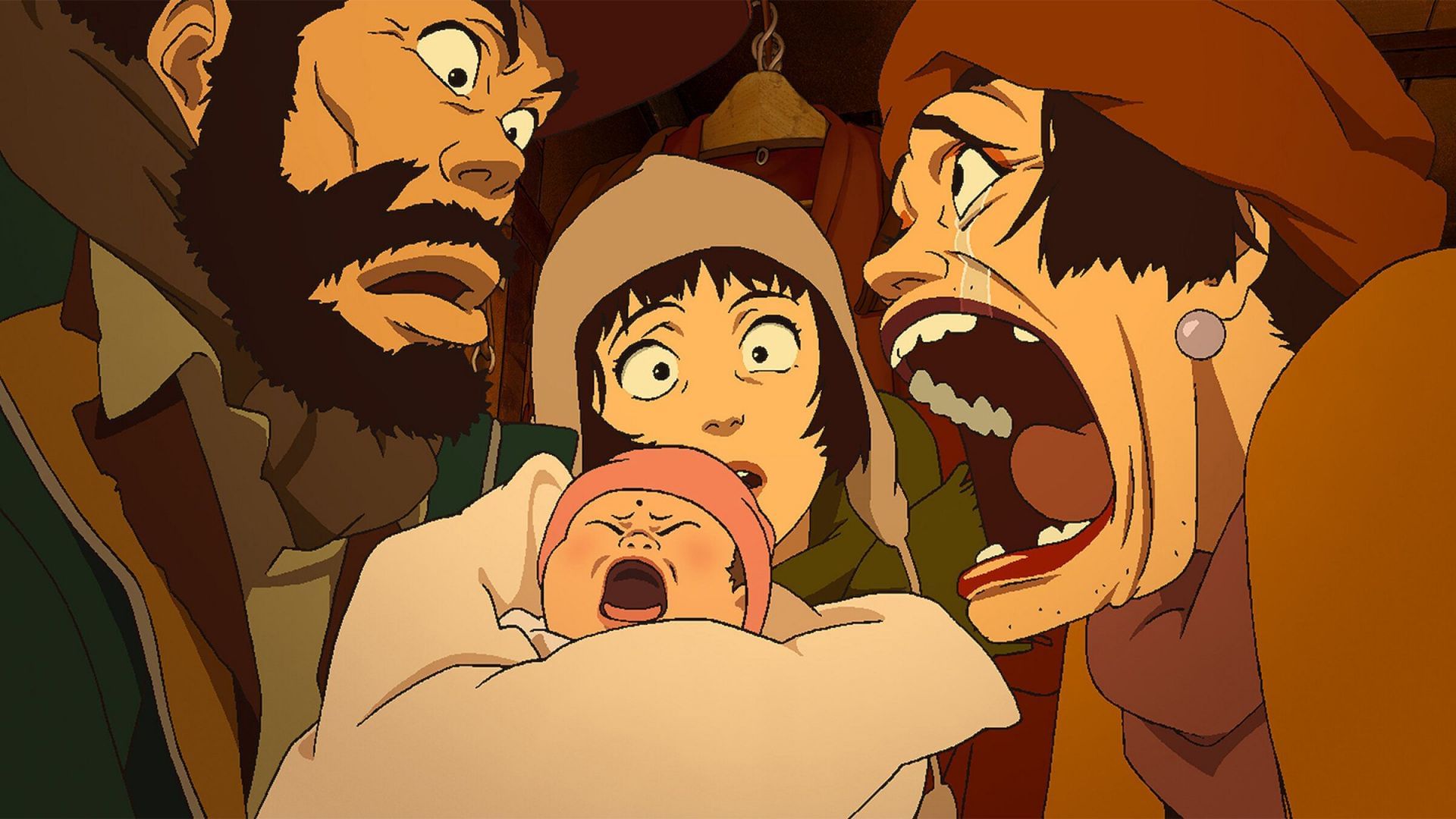 Tokyo Godfathers (Image via Madhouse)