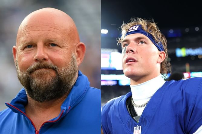 "He got the wind knocked out of him": Giants’ Brian Daboll makes feelings known on Jaxson Dart’s risky running play vs. Patriots