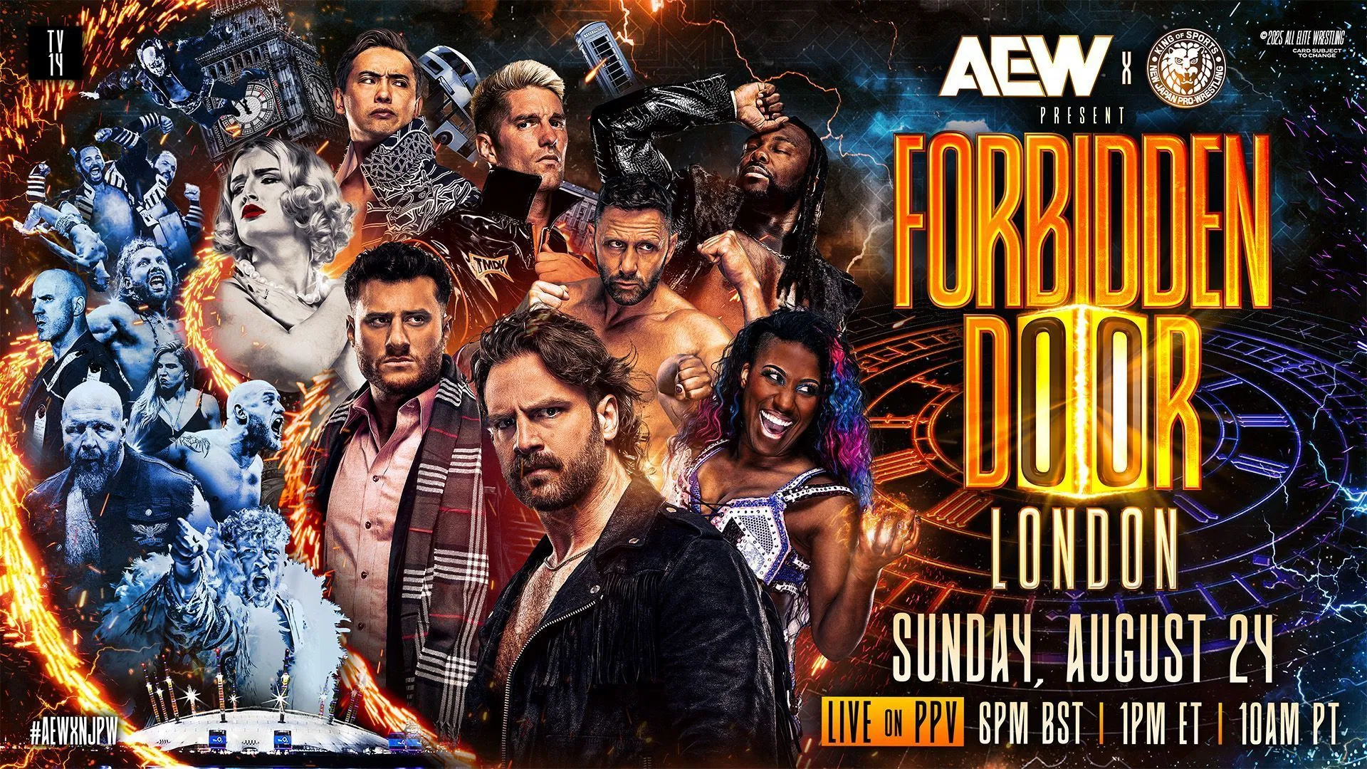 Forbidden Door took place earlier today at the O2 Arena in London [photo: alllelitewrestling.com]