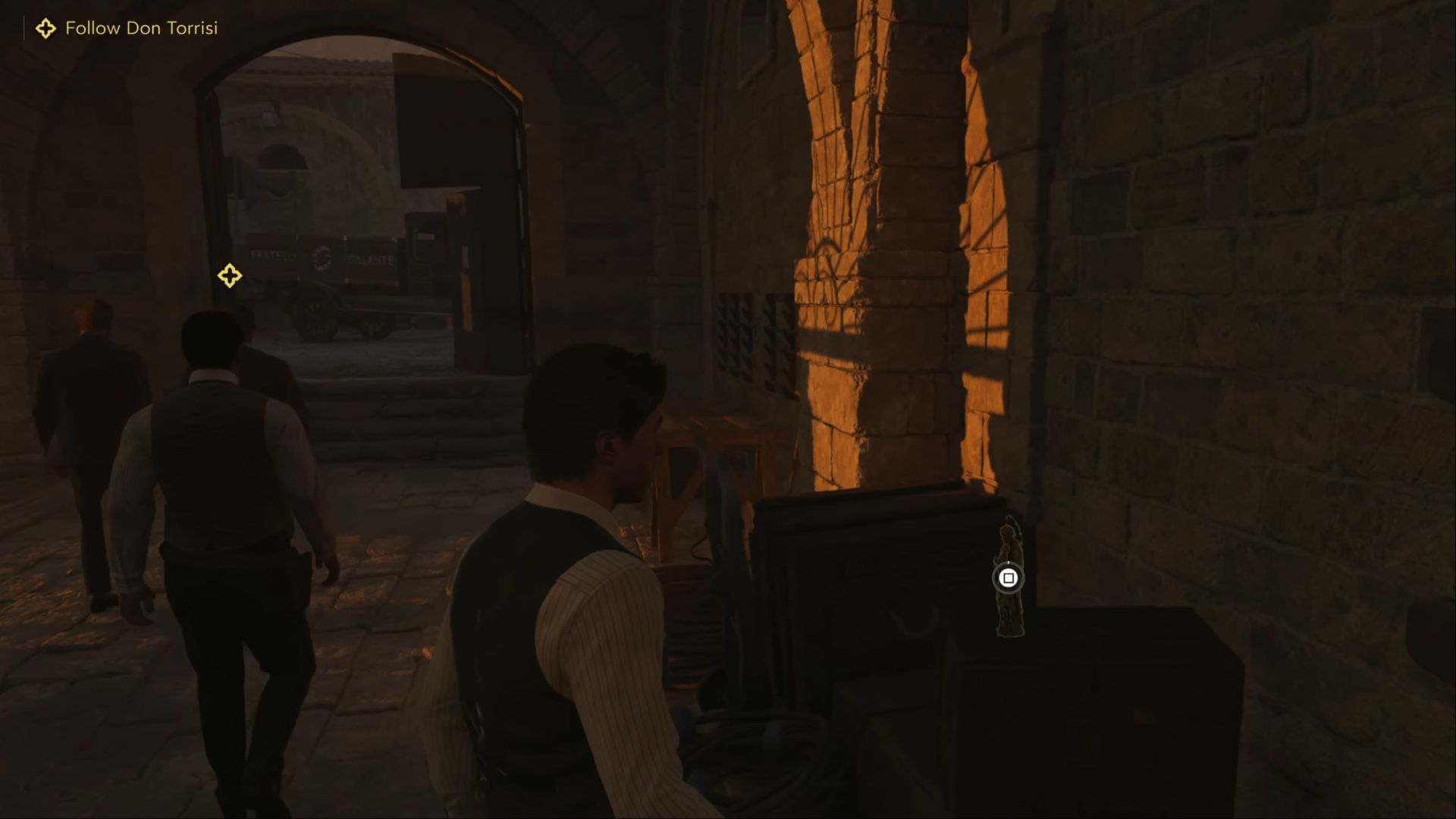 Grab the Charm as well as the note on the door (Image via 2K)