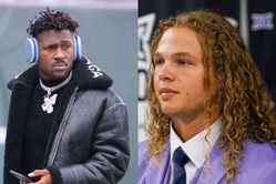 Antonio Brown brutally mocks Avery Johnson's father over viral fight with brother in Ireland after Kansas State's Week 0 loss to Iowa State