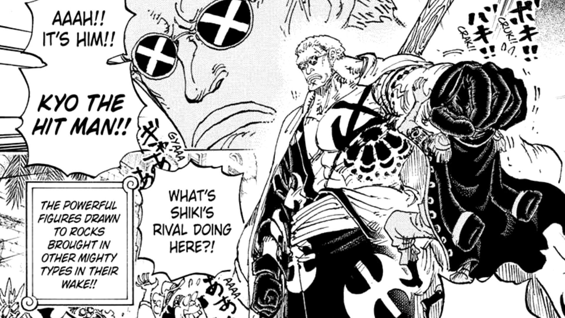 Silver Axe in the One Piece manga (Image via Shueisha)
