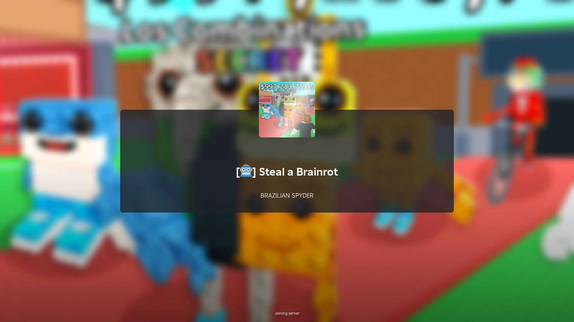 Roblox Steal a Brainrot
