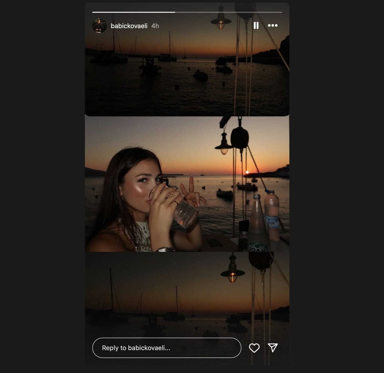 Kimi Antonelli And Girlfriend Eli Babickova Enjoy A Dusky Beach Evening Kimi Antonelli And Girlfriend Eli Babickova Enjoy A Dusky Beach Evening