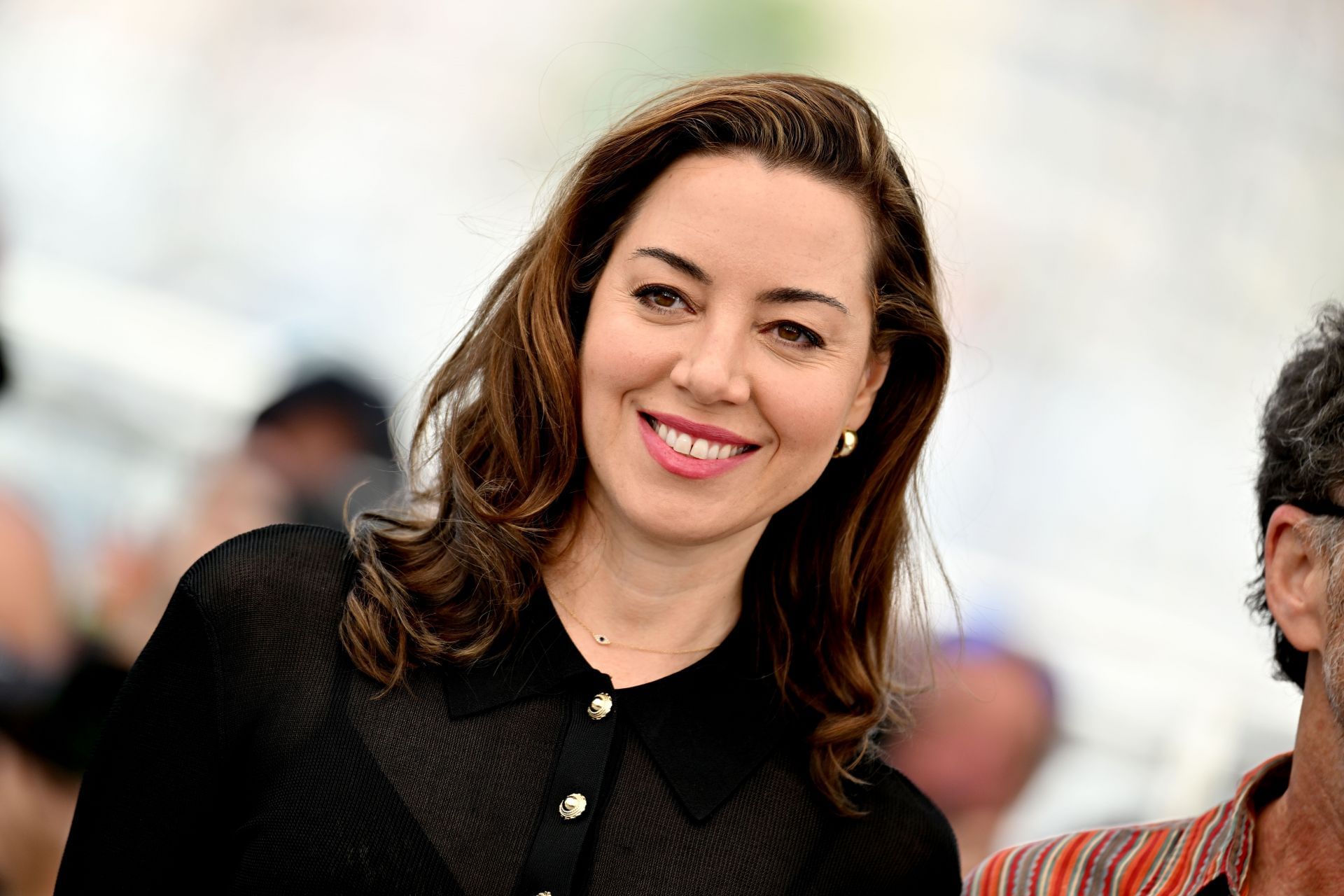 Aubrey Plaza at the &quot;Honey Don&#039;t!&quot; Photocall - The 78th Annual Cannes Film Festival (Image via Getty)