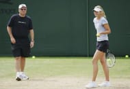 Yuri in training with his daughter Maria Sharapova - Source: Getty