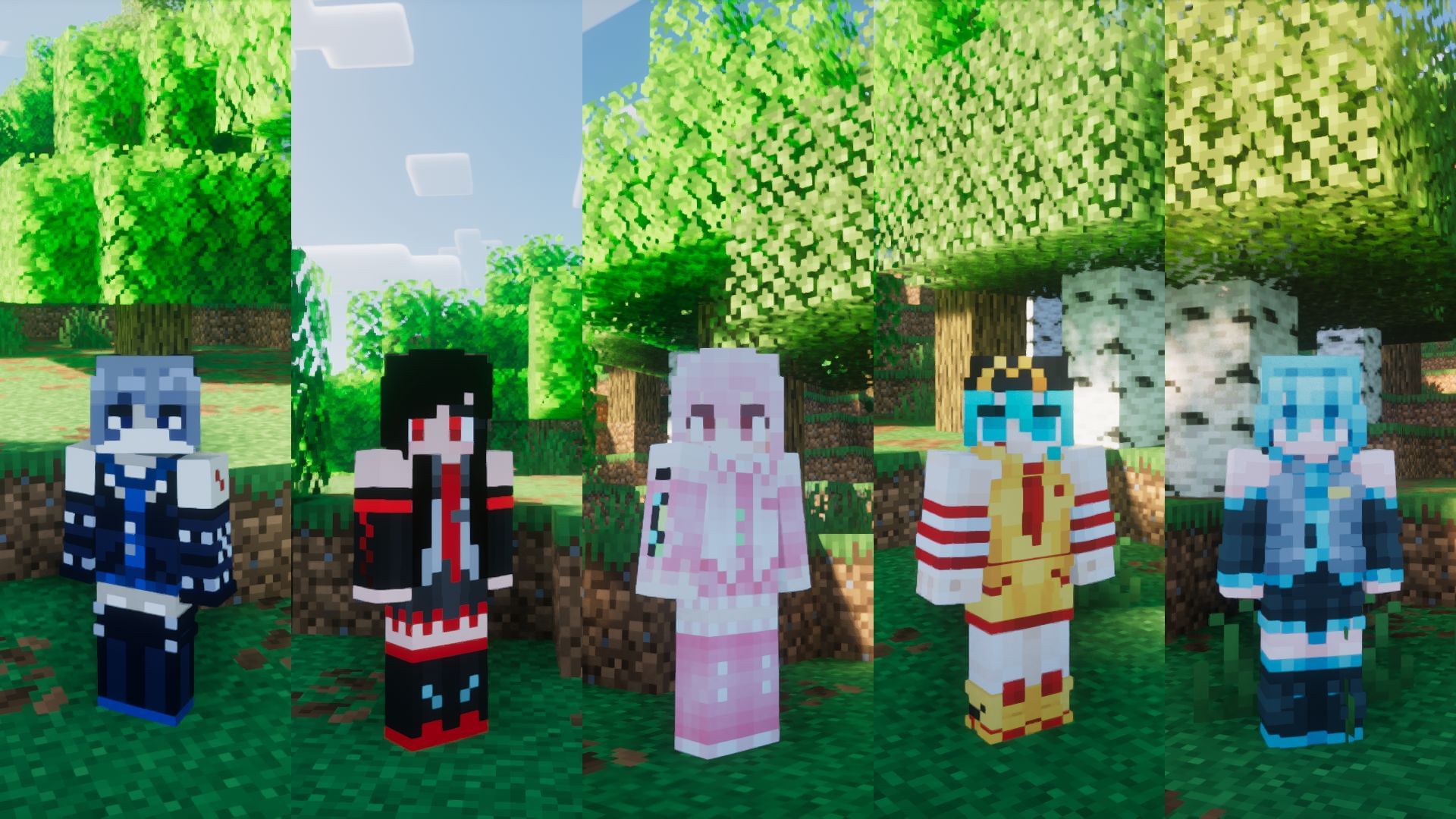 best Minecraft Hatsune Miku skins
