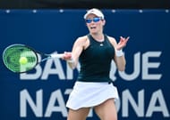 Katie Volynets at the Canadian Open 2025. (Photos: Getty)