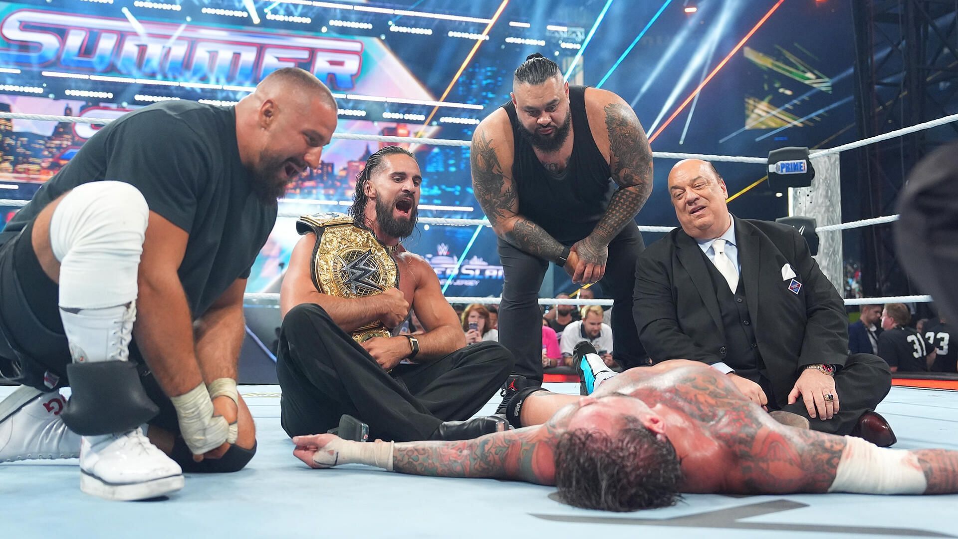 Seth Rollins cashed in his Money in the Bank briefcase [Image: WWE.com]