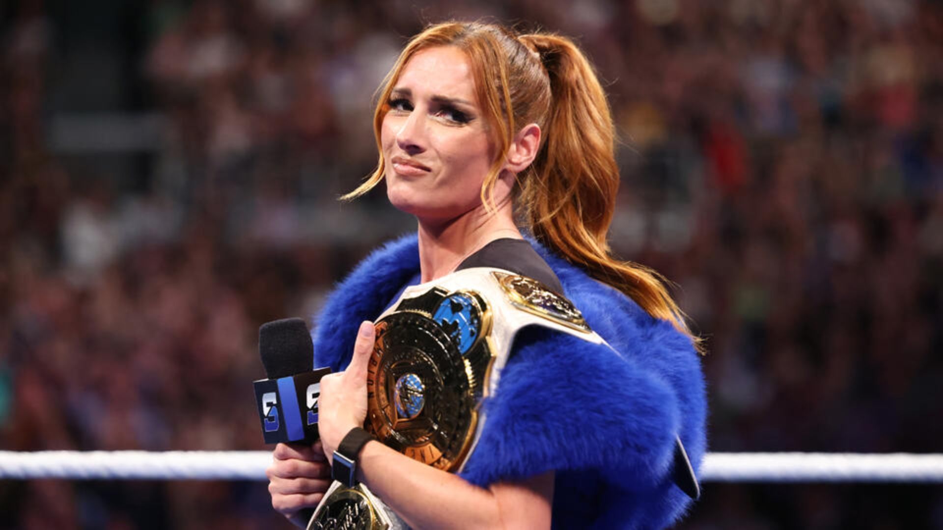 Becky Lynch kicked off the show this week [Image: WWE.com]