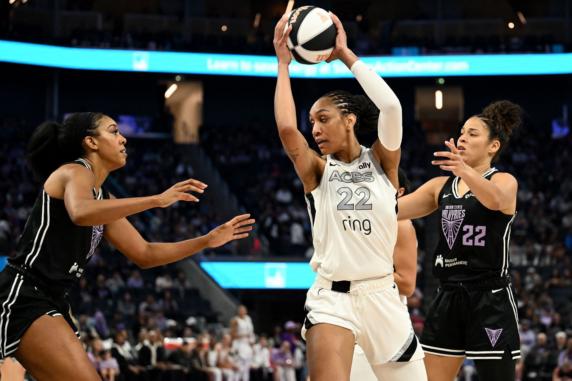 Las Vegas Aces v Golden State Valkyries - Source: Getty