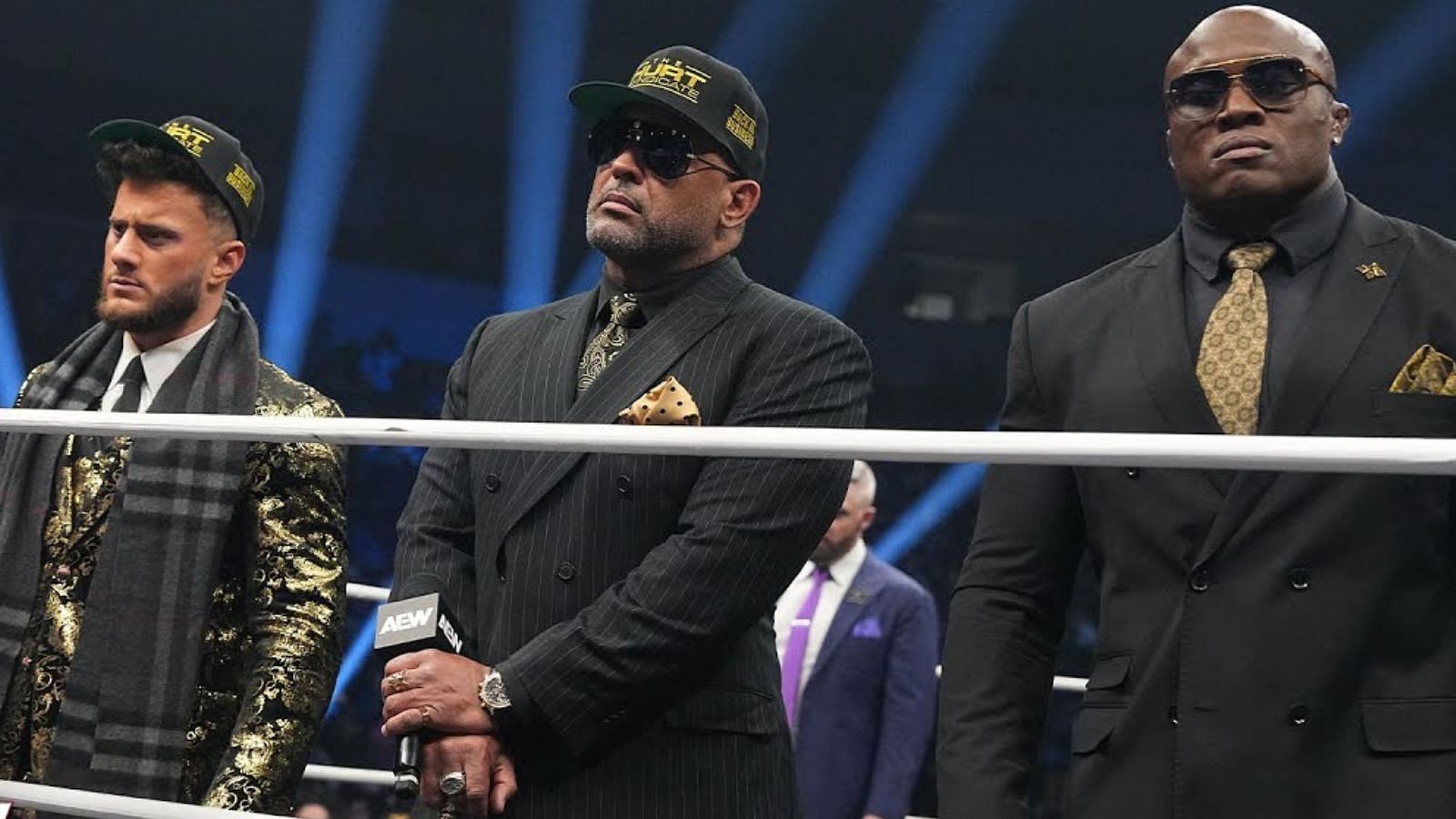 Bobby Lashley with Hurt Syndicate and MJF