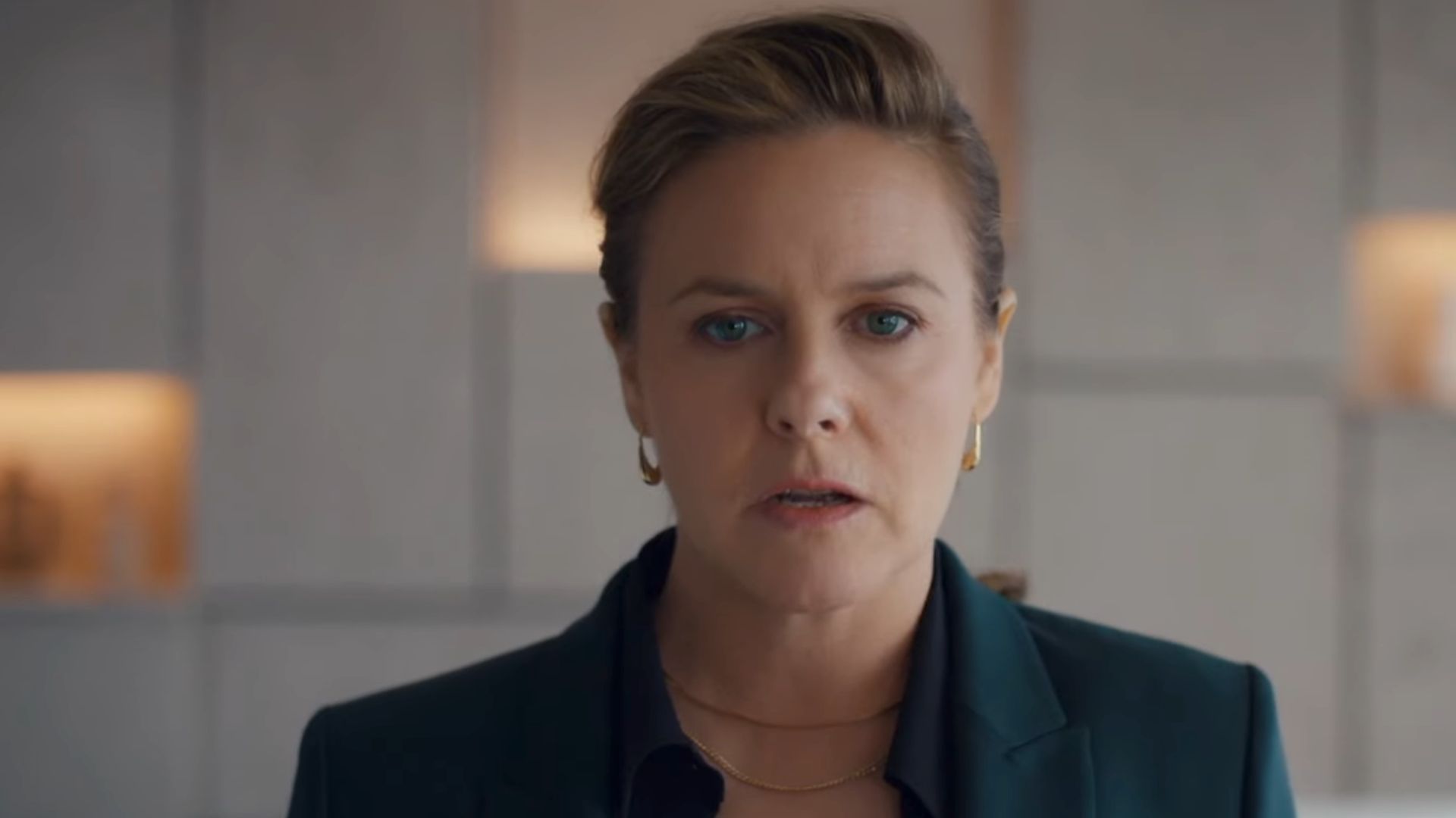 Alicia Silverstone in Irish Blood (Image via Acorn TV)