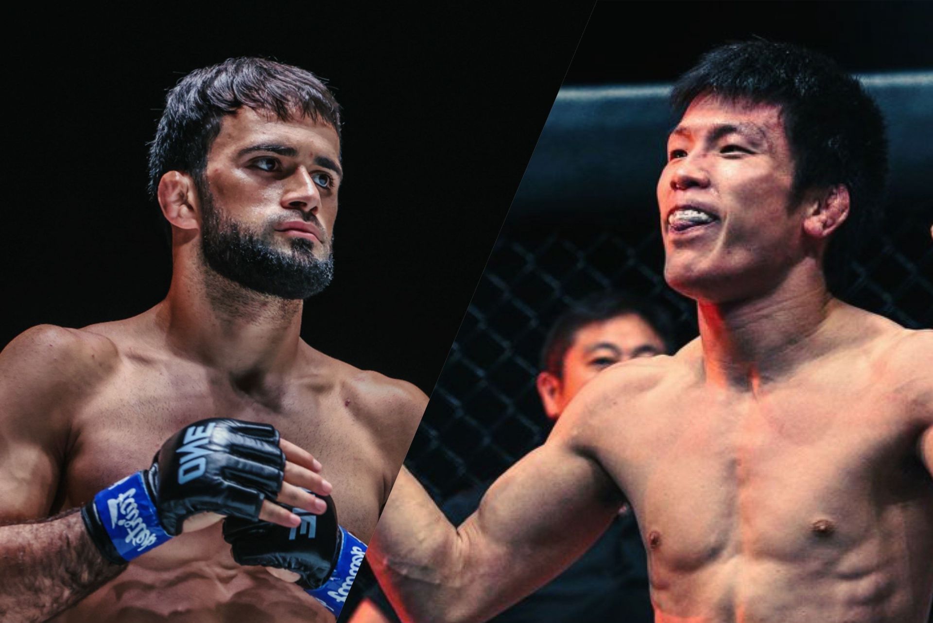 (From left) Shamil Gasanov and Shinya Aoki. [Images courtesy from ONE Championship]