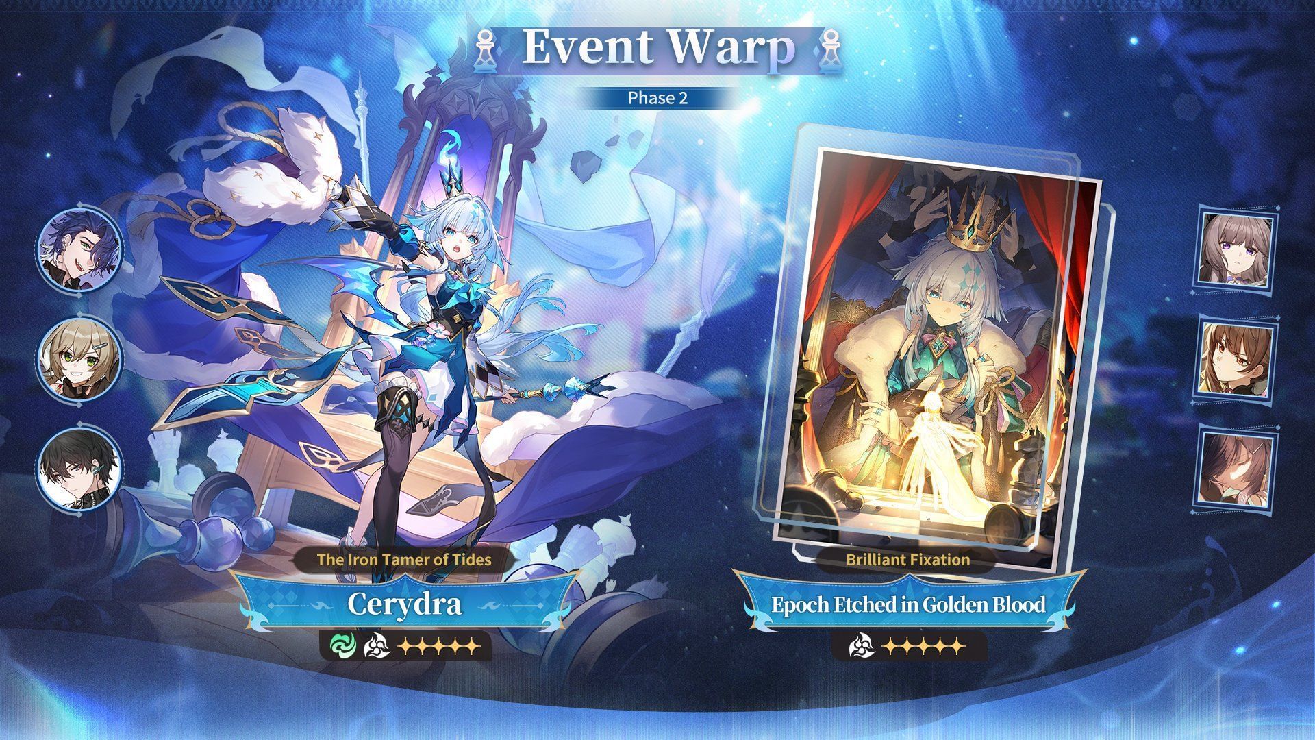 Cerydra&#039;s banner (Image via HoYoverse)