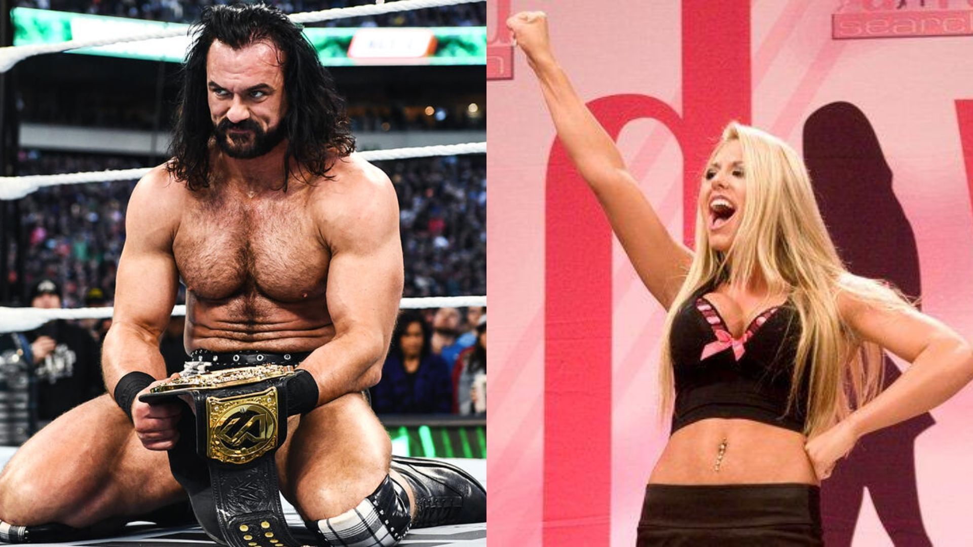 Drew McIntyre [left] and Taryn Terrel [right] [Image Credits: WWE.com]