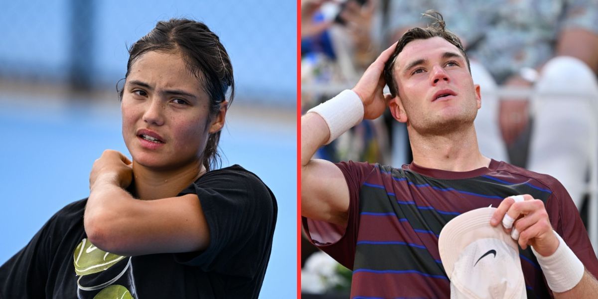 Emma Raducanu (left), Jack Draper (right), Sources: Getty