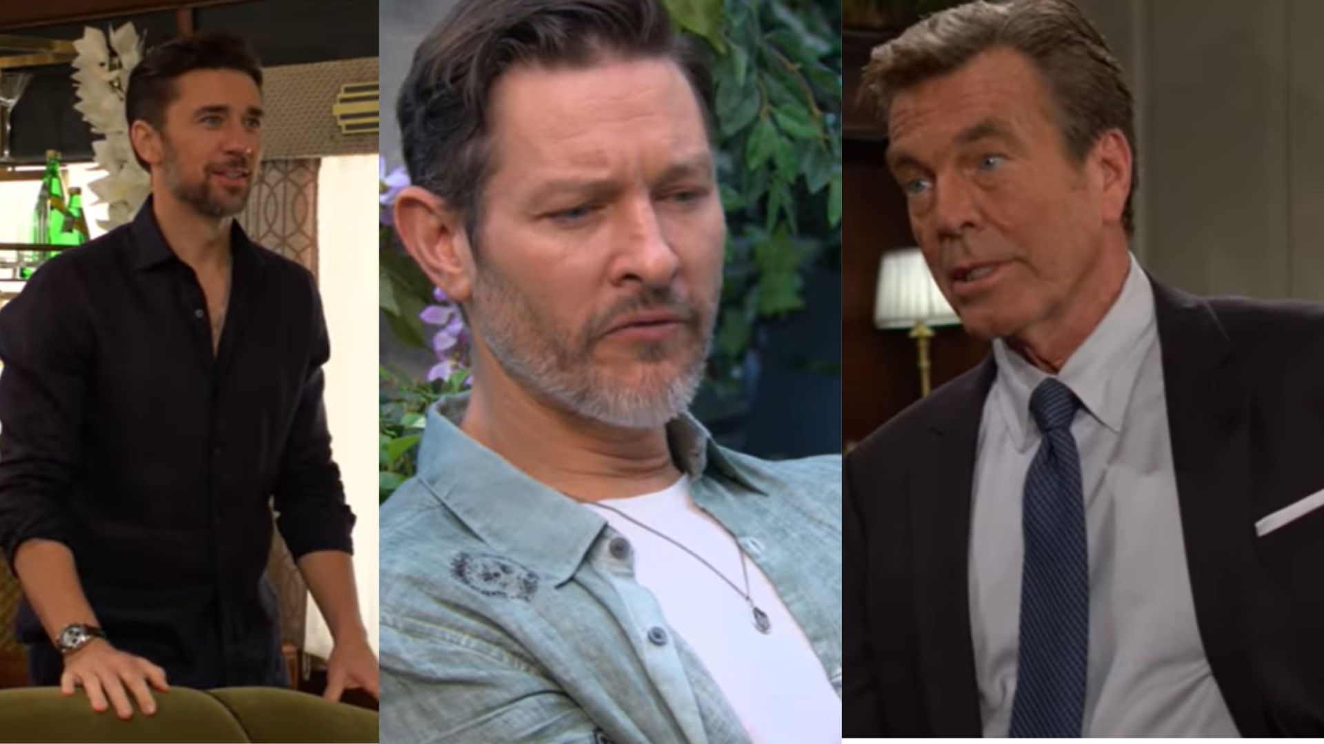 A still of Cane, Daniel, and Jack from The Young and the Restless (Image via YouTube Y&amp;R Insider) 