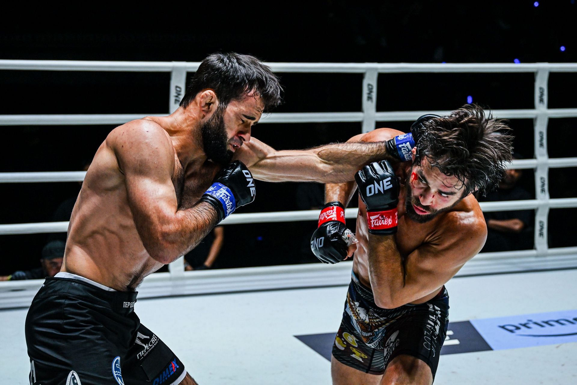 Shamil Gasanov (L) vs Garry Tonon (R) | Photo by ONE Championship