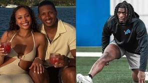 Michael Penix Jr.'s fiancée Olivia sends special message as Morice Norris suffers freak injury after blow to head during preseason game vs. Falcons