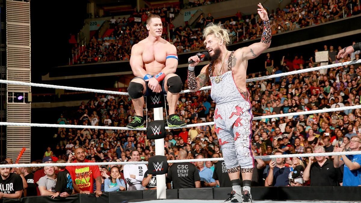 John Cena and Enzo Amore. (Photo: WWE.com)