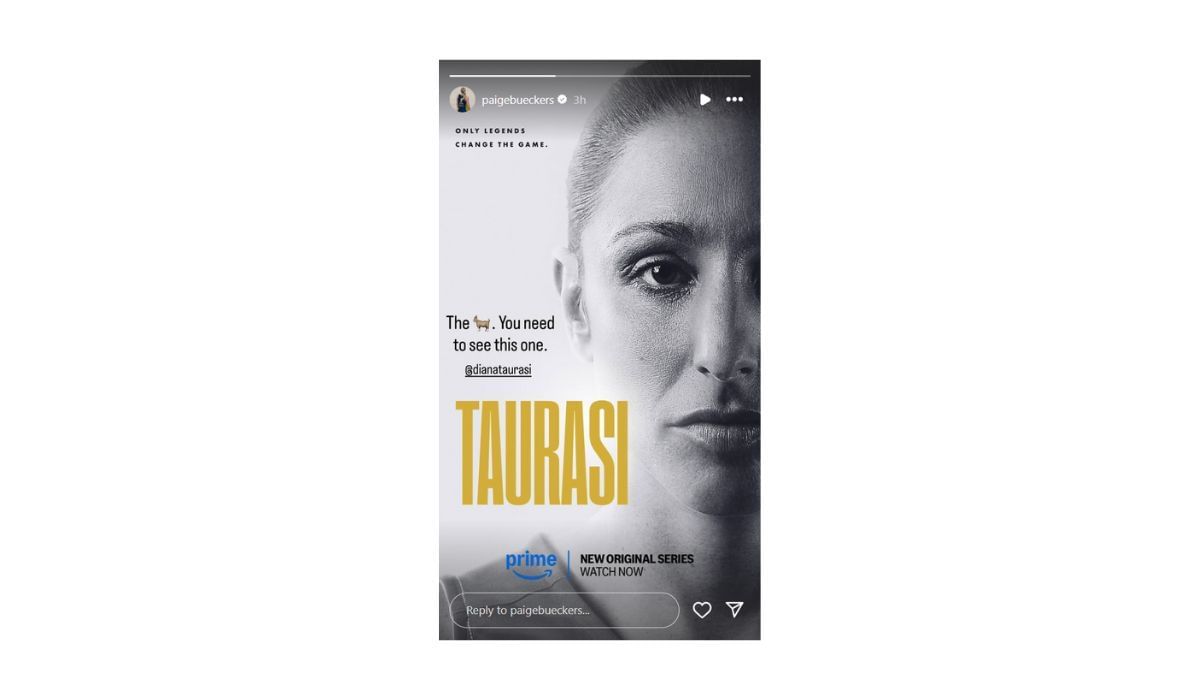 Paige Bueckers shows love to Diana Taurasi&#039;s new docuseries (Source: Instagram/Paige Bueckers)